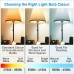 10W Slim LED Floodlight Warm White (Black Case) - Cheap Light Bulbs