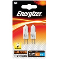 (2 Pack) G4 7W (10W) Eco Halogen Capsule Light Bulbs - Cheap Light Bulbs