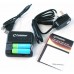 Contour Battery Charger Power 2 Go USB + 2 AA Rechargeable Batteries - Cheap Light Bulbs