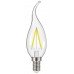 2.3W (25W Equiv) LED Filament Flame Tip Candle Small Edison Screw in Warm White - Cheap Light Bulbs