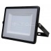 100W Slim Pro LED Security Floodlight Daylight White (Black Case) - Cheap Light Bulbs