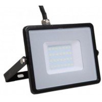 30W Slim Pro Samsung LED Floodlight Warm White (Black Case) - Cheap Light Bulbs