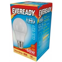 8.8W (60W Equiv) LED GLS Edison Screw Light Bulb Warm White - Cheap Light Bulbs