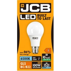 14W (100W) LED GLS Bayonet Light Bulb - Daylight White (6500K)