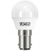 6W (40W) LED Golf Ball Small Bayonet Light Bulb in Daylight White 6500K - Cheap Light Bulbs