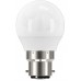 2 Pack - 5.2W (40W) LED Golf Ball Bayonet Light Bulbs in Daylight White - Cheap Light Bulbs