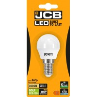 6W (40W) LED Golf Ball Small Edison Screw Light Bulb in Warm White JCB - Cheap Light Bulbs