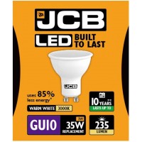 3.5W = 35W LED GU10 Spotlight Light Bulb in Warm White - Cheap Light Bulbs