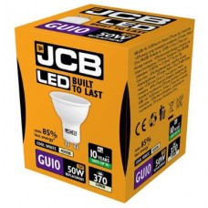 5W = 50W LED GU10 Spotlight Light Bulb in Cool White - Cheap Light Bulbs