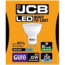 3W = 35W LED GU10 Spotlight Light Bulb in Daylight White - Cheap Light Bulbs