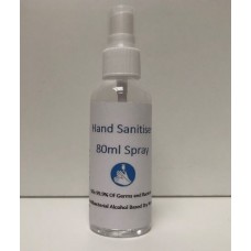 80ml Antibacterial Alcohol Hand Sanitiser Spray Kills 99.99% Germs Bacteria - Cheap Light Bulbs