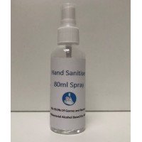 80ml Antibacterial Alcohol Hand Sanitiser Spray Kills 99.99% Germs Bacteria - Cheap Light Bulbs