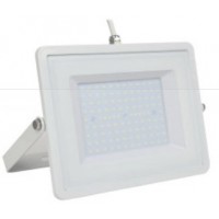 100W Slim LED Security Floodlight Warm White (White Case)