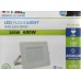 100W Slim LED Security Floodlight Warm White (White Case) VT-49101 / 5970 - Cheap Light Bulbs