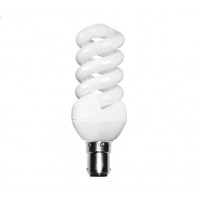 11W Small Bayonet Extra Mini Low Energy Spiral Light Bulb (Warm White) - Cheap Light Bulbs