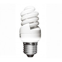 11w (60w) Edison Screw Ultra Mini Low Energy Light Bulb (Cool White) - Cheap Light Bulbs