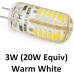 12V G4 3W (20W) 48 LED Light Bulb in Warm White - Cheap Light Bulbs