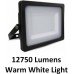 150W Slim LED Security Floodlight Warm White (Black Case) - Cheap Light Bulbs