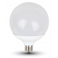 18W (115W) LED Edison Screw Globe Shaped Light (Daylight White)