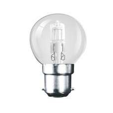 20W (25W Equiv) Bayonet Halogen Low Energy Saving Golf Ball Lamp - Cheap Light Bulbs