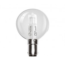 18W (25W Equiv) Small Bayonet Eco Halogen Golf Ball LLight Bulb