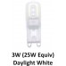 2.5W G9 (25W) Dimmable LED Capsule Light Bulb Daylight White - Cheap Light Bulbs
