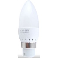 2.5w (25w) LED Candle Bayonet Light Bulb in Warm White - Cheap Light Bulbs