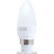 2.5w (25w) LED Candle Bayonet Light Bulb in Warm White
