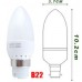 2.5w (25w) LED Candle Bayonet in Daylight White - Cheap Light Bulbs