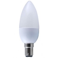 2.5w (25w) LED Candle - Small Bayonet in Daylight