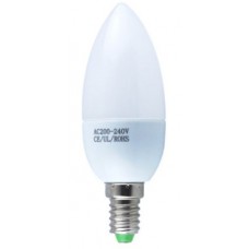 2.5w (25w) LED Candle - Small Edison Screw in Warm White - Cheap Light Bulbs