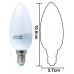 2.5w (25w) LED Candle - Small Edison Screw in Warm White - Cheap Light Bulbs