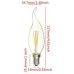 2W (25W) LED Flame Tip Candle Small Edison Screw in Warm White - Cheap Light Bulbs