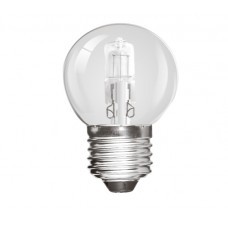 42W (60W Equiv) Edison Screw Eco Halogen Golf Ball Light Bulb