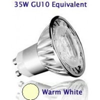 4W (35W) Retrofit LED GU10 Spotlight (Warm White) - Cheap Light Bulbs
