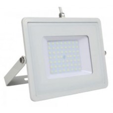 50W Slim Pro LED Security Floodlight Daylight White White Case - Cheap Light Bulbs