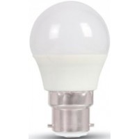 5.5W (40W) LED Golf Ball Bayonet Light Bulb - Warm White