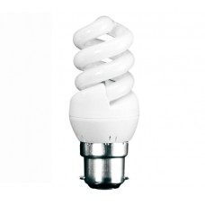 7w (40w) Bayonet Extra Mini Spiral Light Bulb Cool White - Cheap Light Bulbs