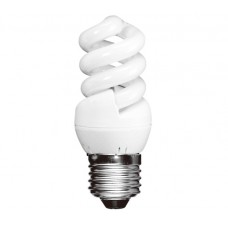 7w (40w) Edison Screw Extra Mini Spiral Light Bulb Cool White - Cheap Light Bulbs