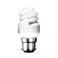 8w (40w) Bayonet Ultra Mini Low Energy Light Bulb (Daylight) - Cheap Light Bulbs