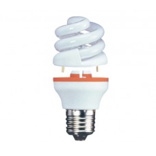 9w (40w) 2 Part Edison Screw CFL Light Bulb - Warm White - Cheap Light Bulbs