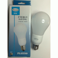 9w (40w) GLS E27 Low Energy Saving Light Bulb Warm White - Cheap Light Bulbs