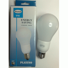 9w (40w) GLS E27 Low Energy Saving Light Bulb Warm White - Cheap Light Bulbs