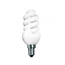 9w (40w) Small Edison Screw Extra Mini Low Energy Spiral (Warm White) - Cheap Light Bulbs