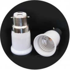 BC Bayonet Cap to ES Edison Screw Adaptor / Converter - Cheap Light Bulbs