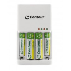 Contour 2 Hour Rapid Charger with 2 x AA & 2 x AAA