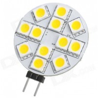 G4 12V 12 LED Circular Disc Shape Light Bulb in Daylight White - Cheap Light Bulbs