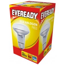 Eco Halogen R63 42W (60W Equiv) Edison Screw Reflector Light Bulb
