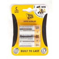 JCB Super Alkaline C / LR14 Alkaline Battery (2-Pack) - Cheap Light Bulbs