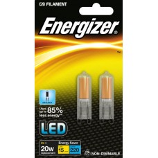 (Twin Pack) 2W (20W) G9 LED Capsule Light Bulb Daylight - Cheap Light Bulbs